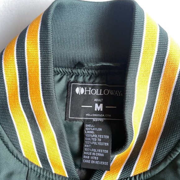 Grownish - Junior Year Green Crew Jacket Bomber - Size M - Picture 3 of 6